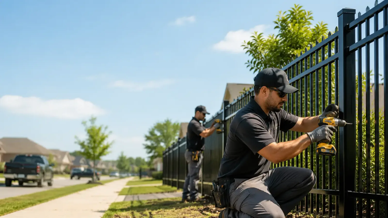 Metal Fence Installation in Plantation, FL